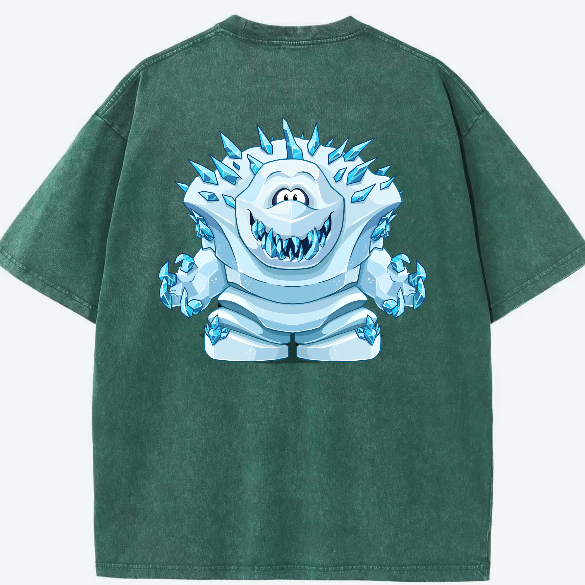 （画像用） アナと雪の女王 アンナ エルサ Frozen Anna Elsa 綿100% ヴィンテージ風 半袖Tシャツ（背面プリント）